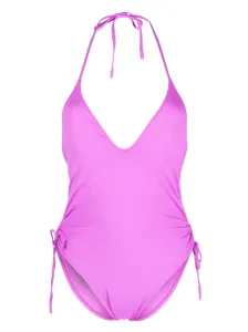 POLO RALPH LAUREN - Swimsuit With Embroidered Logo And Ruched Details #942121
