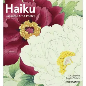 Haiku Japanese Art and Poetry 2023 Wall Calendar