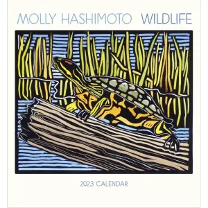 Molly Hashimoto Wildlife 2023 Mini Wall Calendar