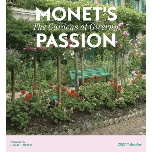 Monets Passion The Gardens at Giverny 2023 Wall Calendar
