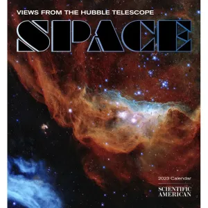 Space Views from the Hubble Telescope 2023 Mini Wall Calendar