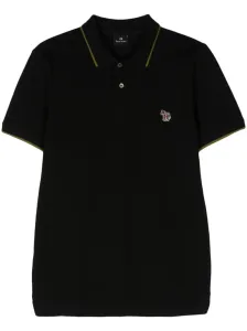 PS PAUL SMITH - Zebra Logo Cotton Polo Shirt #1257394