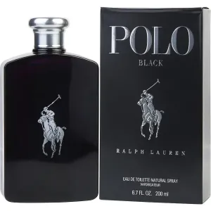 Ralph Lauren - Polo Black : Eau De Toilette Spray 6.8 Oz / 200 ml