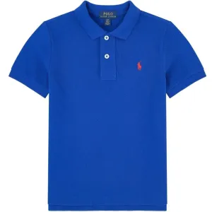 Ralph Lauren Boy's Logo Polo Shirt Blue 18-20 Years
