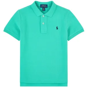 Ralph Lauren Boy's Logo Polo Shirt Green 18-20 Years