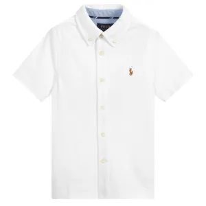 Ralph Lauren Boy's Polo Shirt White 8Y
