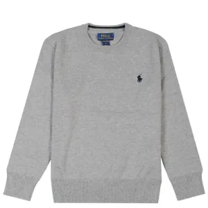 Ralph Lauren Boy's Sweatshirt Grey 4Y