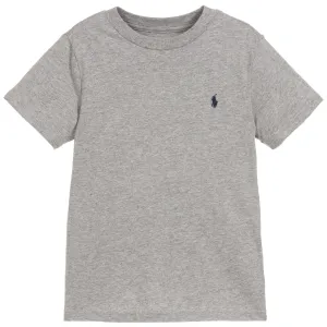 Ralph Lauren Boy's Logo T-shirt Grey 18-20 Years