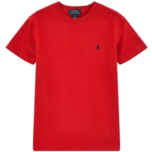Ralph Lauren Boy's Logo T-shirt Red 8Y