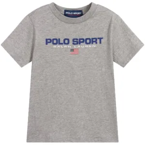 Ralph Lauren Boy's Polo Sport T-shirt Grey S (8 Years)