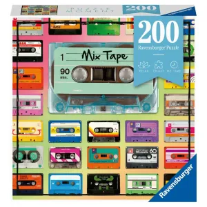 Puzzle Moment 200 Piece Puzzle Mix Tape