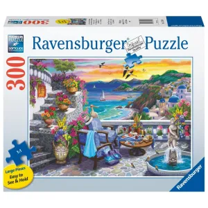 Santorini Sunset 300 Piece Puzzle