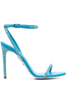 RENÉ CAOVILLA - Ellabrita Crystal Embellished Heel Sandals #1138647