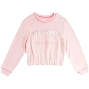 Replay Girls Wild Girl Logo Sweater Pink 14Y