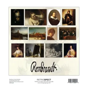 Rembrandt 2023 Easel Calendar