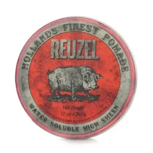 ReuzelRed Pomade (Water Soluble, High Sheen) 340g/12oz
