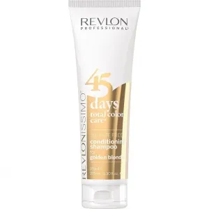Revlon - 45 days total color care golden blondes : Shampoo 275 ml