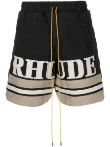 RHUDE - Bermuda Shorts With Logo #1215733