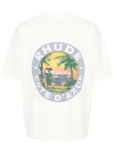 T-shirts with short sleeves Rhude