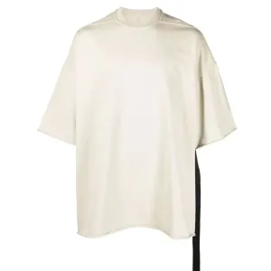 Rick Owens Drkshdw Mens Tommy Oversize T-shirt Cream ONE Size