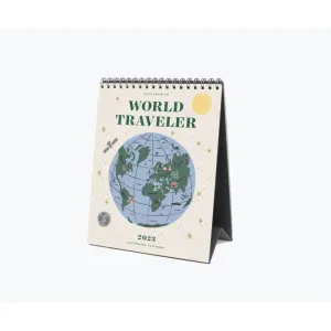World Traveler 2023 Desk Calendar