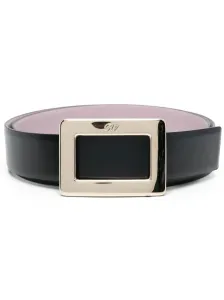 ROGER VIVIER - Leather Doubleface Belt #1246501