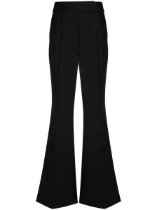 ROLAND MOURET - Flared Wool Crepe Trousers #59295