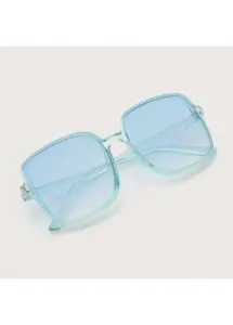Rosewe TR Light Blue Square Design Sunglasses for Women - One Size