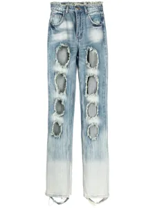 RUI - Cut-out Detail Denim Jeans