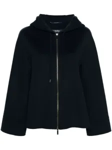 'S MAX MARA - Wool Zipped Hooded Jacket #1256803