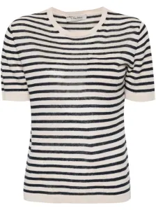 'S MAX MARA - Striped Linen T-shirt #1276639
