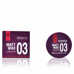 Salerm - Matt Wax 03 Strong Hold Matte Wax : Hair care 1.7 Oz / 50 ml