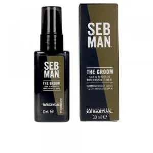 Sebastian - Sebman The groom Huile cheveux et barbe : Shaving and beard care 1 Oz / 30 ml
