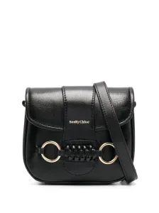 SEE BY CHLOÉ - Saddie Leather Shoulder Bag