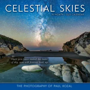 Celestial Skies by Paul Kozal 2025 Wall Calendar