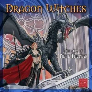 Dragon Witches 2025 Wall Calendar by Nene Thomas