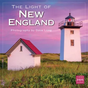 Light of New England 2025 Wall Calendar