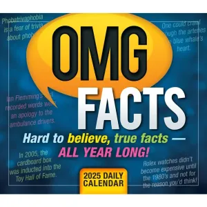OMG Facts 2025 Desk Calendar