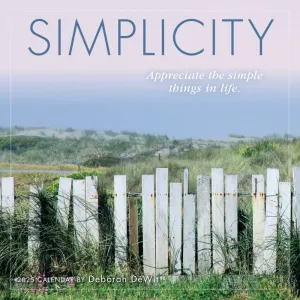 Simplicity 2025 Mini Wall Calendar by Deborah DeWit