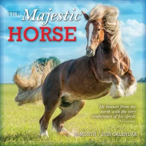The Majestic Horse 2025 Wall Calendar