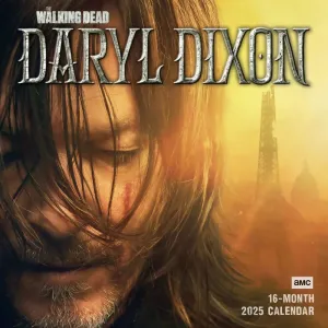 Walking Dead Daryl Dixon 2025 Wall Calendar
