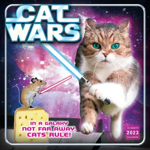 Cat Wars 2023 Wall Calendar