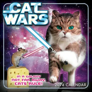 Cat Wars 2024 Mini Wall Calendar