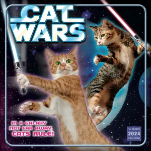 Cat Wars 2024 Wall Calendar