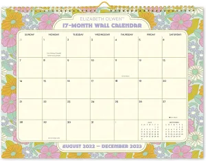Fresh and Colorful Designer HN 2023 Wall Calendar