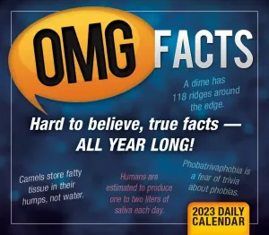 OMG Facts 2023 Desk Calendar