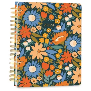 Retro Floral Deluxe 2024 Planner