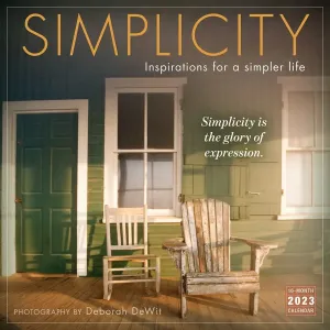 Simplicity 2023 Wall Calendar #13787