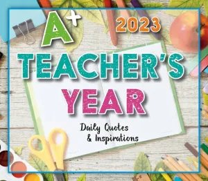 Teachers Year 2023 Desk Calendar
