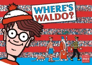 Wheres Waldo 2023 Wall Calendar